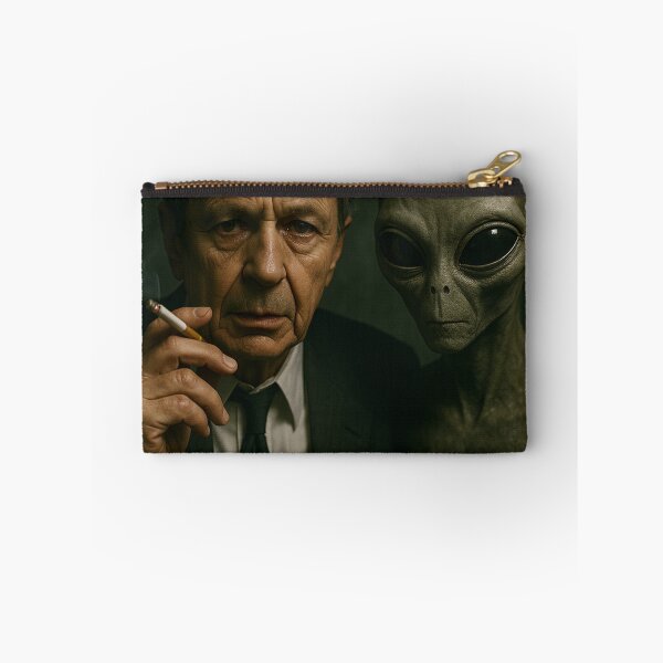Item preview, The Smoking Man and ET designed and sold by Abducted Treasures.