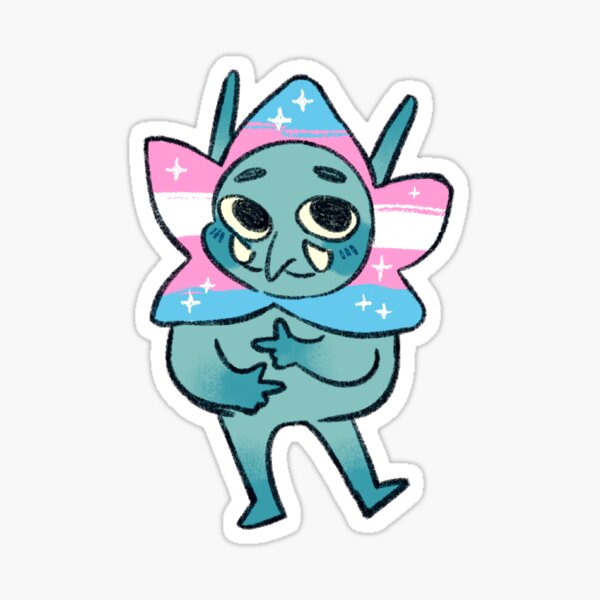 Artikel-Vorschau von Trans Goblin – Starflower Pride-Kollektion, designt und verkauft von Lilaeleaf.