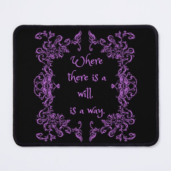 Item preview, Where There is a Will, is a Way - Violet designed and sold by BeWilDesigns.