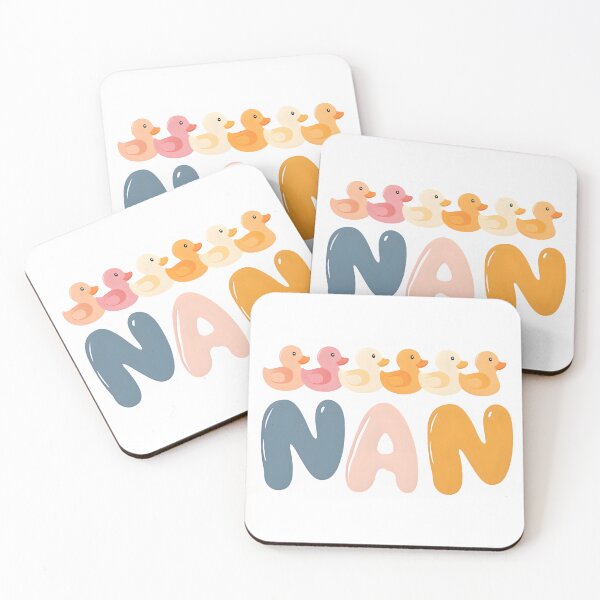Item preview, Nan with Rubber Ducks – Cute Pastel Design for Grandma Gifts designed and sold by TeeTimeTreasure.