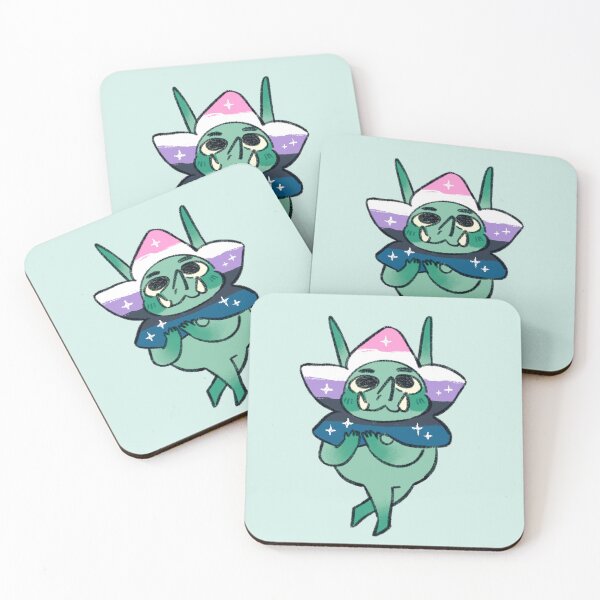 Item preview, Genderfluid Goblin - Starflower Pride Collection  designed and sold by Lilaeleaf.