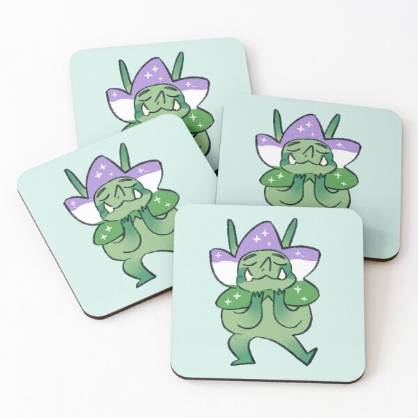 Item preview, Genderqueer Goblin - Starflower Pride Collection  designed and sold by Lilaeleaf.