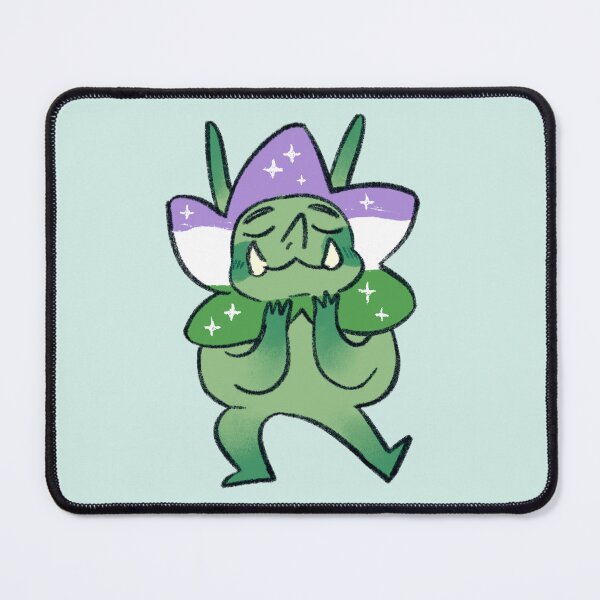 Item preview, Genderqueer Goblin - Starflower Pride Collection  designed and sold by Lilaeleaf.
