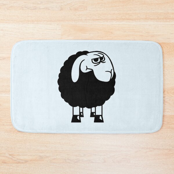 Item preview, Black Sheep Skeptical Critical Suspicious Stares designed and sold by shirt-o-mat.