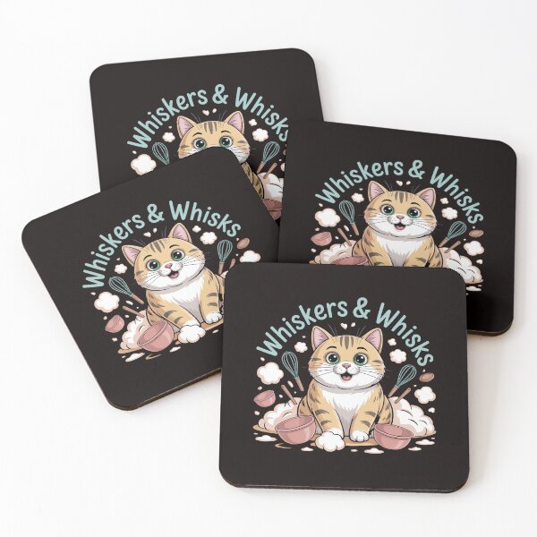 Item preview, Whiskers and Whisks – Kitty Biscuits Bakery designed and sold by Slavicsoul.