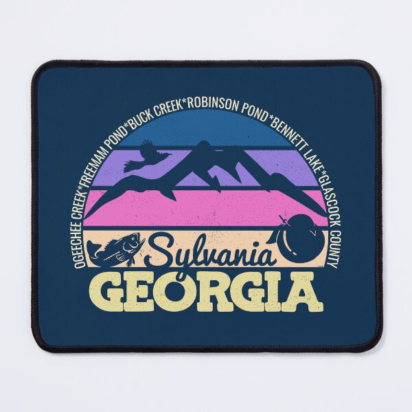 Item preview, Sylvania Georgia Sunset Retro Vintage Local Pride Logo designed and sold by CRHPOD20.