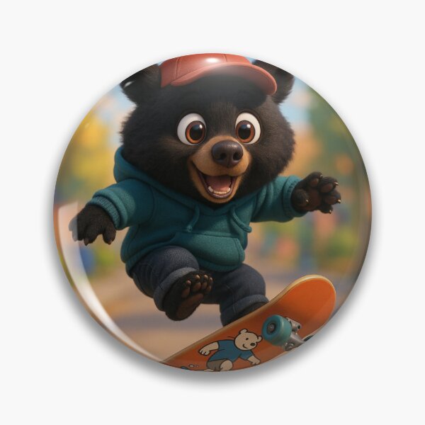 Item preview, Skater North American Black Bear designed and sold by Sillytoe.