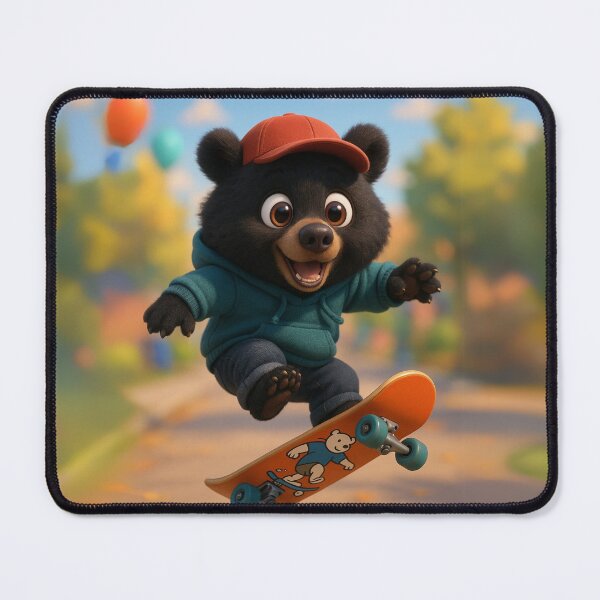 Item preview, Skater North American Black Bear designed and sold by Sillytoe.