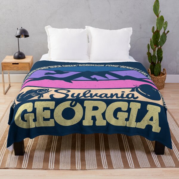 Item preview, Sylvania Georgia Sunset Retro Vintage Local Pride Logo designed and sold by CRHPOD20.