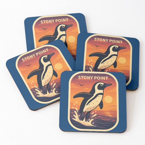 Item preview, Coastal Penguins of Stony Point – South Africa designed and sold by The Digital Compass.