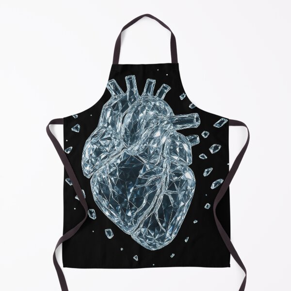 Item preview, Crystal Heart of Light – Shattered Beauty in Ethereal Bloom designed and sold by Philipe3d.