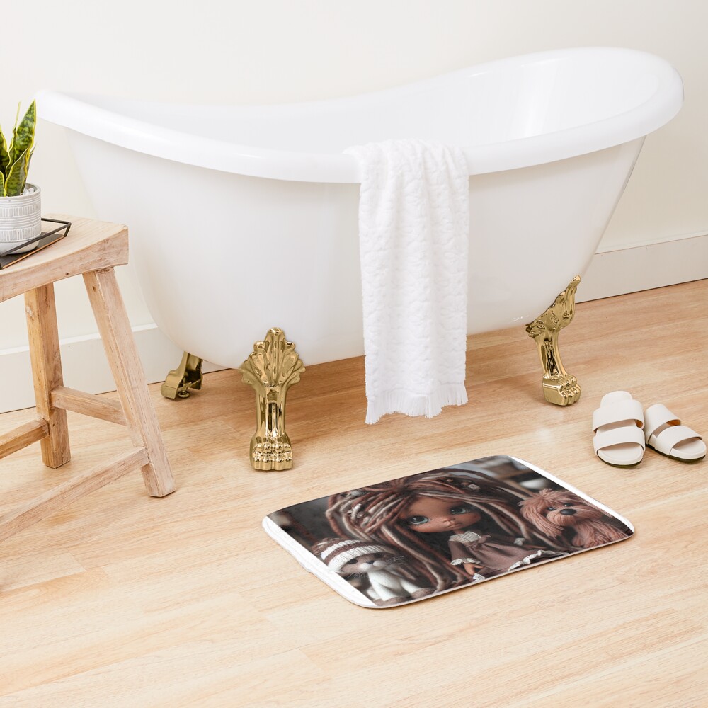 Item preview, Bath Mat designed and sold by PennyDreadlocks.