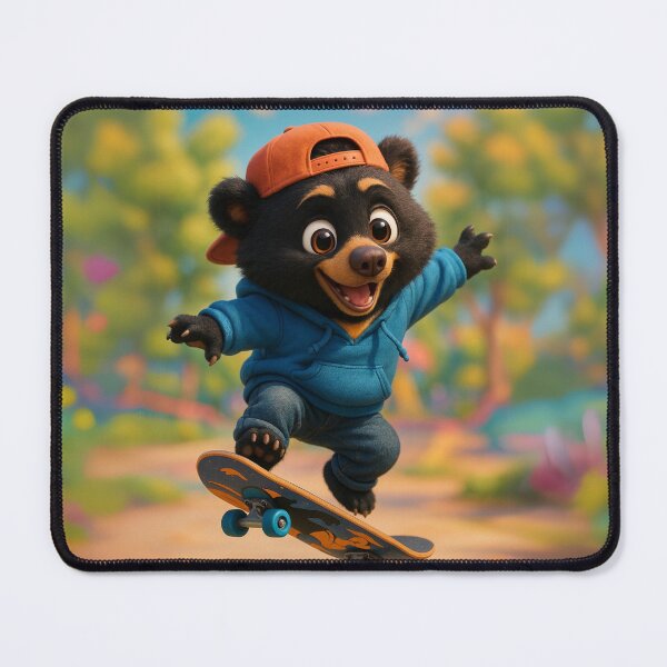 Item preview, Skater Sun Bear designed and sold by Sillytoe.