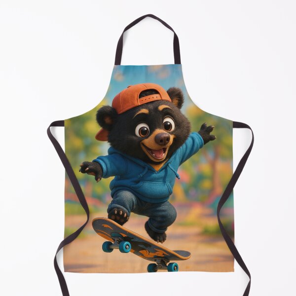 Item preview, Skater Sun Bear designed and sold by Sillytoe.