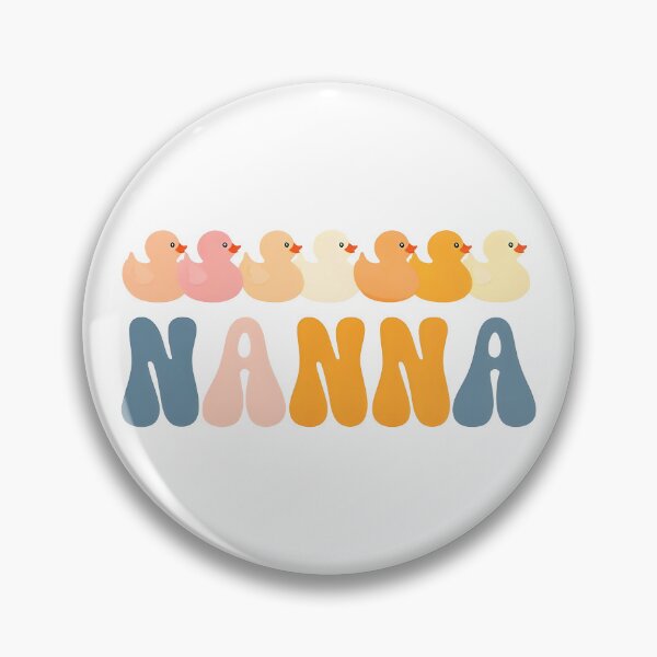 Item preview, Cute Rubber Ducks Nanna T-Shirt, Grandmother Gift, Fun Quirky Design, Colorful Grandparent Apparel designed and sold by TeeTimeTreasure.