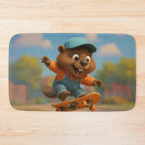 Item preview, Skater Eurasian Beaver designed and sold by Sillytoe.