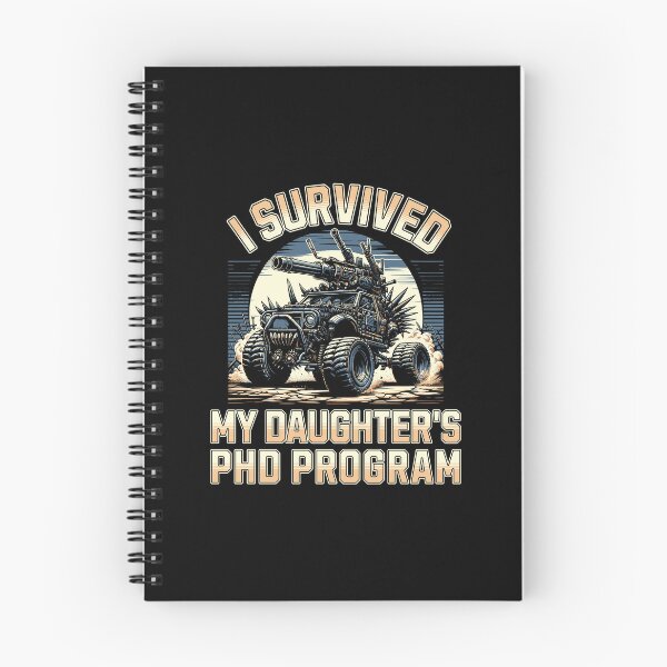 Item preview, I Survived My Daughter's PhD Program | Daughter Dissertation | Daughter PhD Graduation | Daughter PhD Thesis | Daughter Doctorate Graduation designed and sold by jadedscientist.