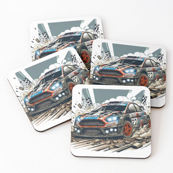 Item preview, Rally car on dirt track designed and sold by Poilon.