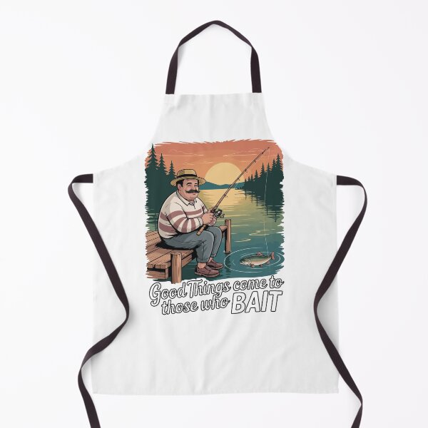Item preview, Good Things Come to Those Who Bait - Funny Fishing Design designed and sold by e-milka.
