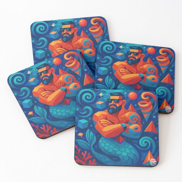 Item preview, Triton Cubism designed and sold by AlexSketchArt.