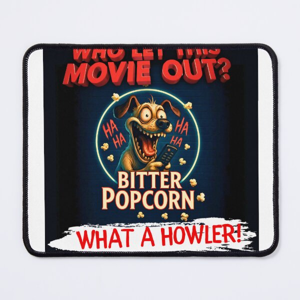 Item preview, Satirical Movie Review Merch with Popcorn Theme designed and sold by BITTER-POPCORN.