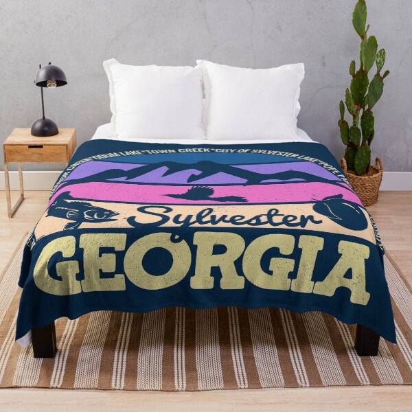 Item preview, Sylvester Georgia Sunset Retro Vintage Local Pride Logo designed and sold by CRHPOD20.