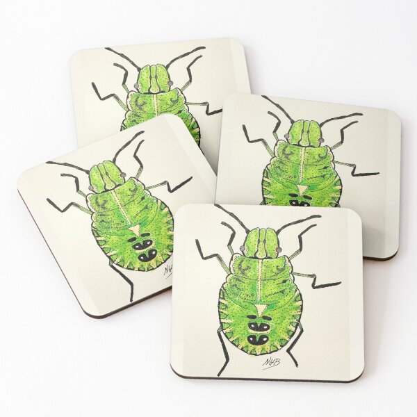 Item preview, Green Shield Stink Bug designed and sold by Thoughtfulbugs.