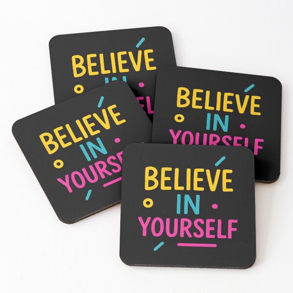 Item preview, Believe In Yourself - Motivational Quote Background designed and sold by Red Fox Design.