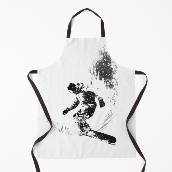 Item preview, Snowboarder Surge - Line Art Action designed and sold by ShadowAndSlate.