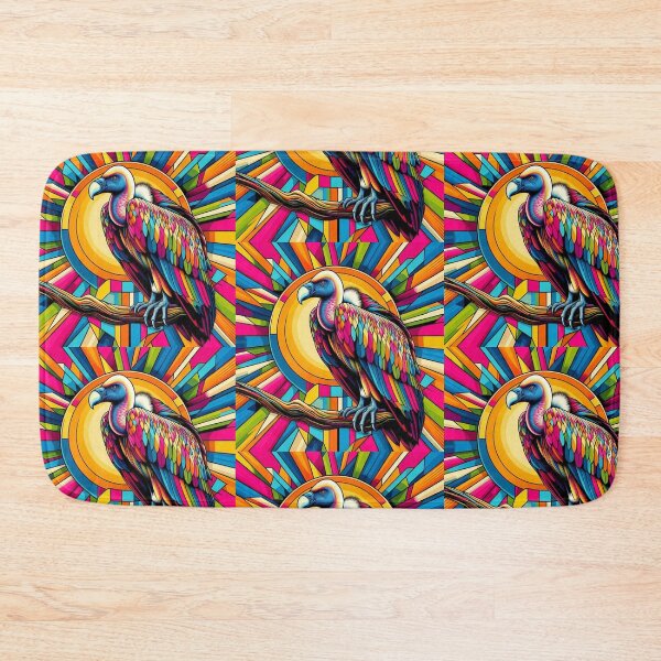 Item preview, vulture in pop art style designed and sold by Dogandesighn.