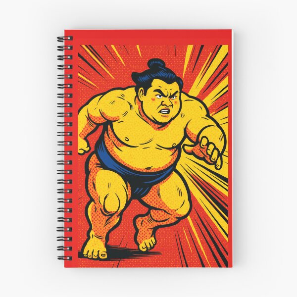 Item preview, Sumo Strength – Pop Art Sumo Wrestler Illustration designed and sold by PrometheusStyle.