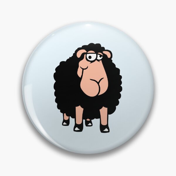 Item preview, Sheep Looks Stupid Cute Funny Silly Cool Crazy Fun designed and sold by shirt-o-mat.