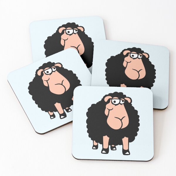 Item preview, Sheep Looks Stupid Cute Funny Silly Cool Crazy Fun designed and sold by shirt-o-mat.