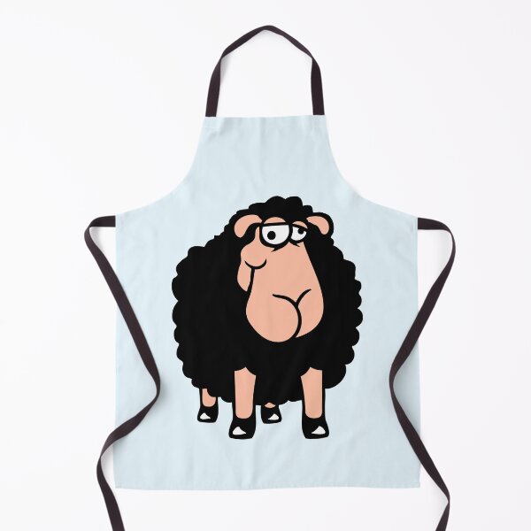 Item preview, Sheep Looks Stupid Cute Funny Silly Cool Crazy Fun designed and sold by shirt-o-mat.