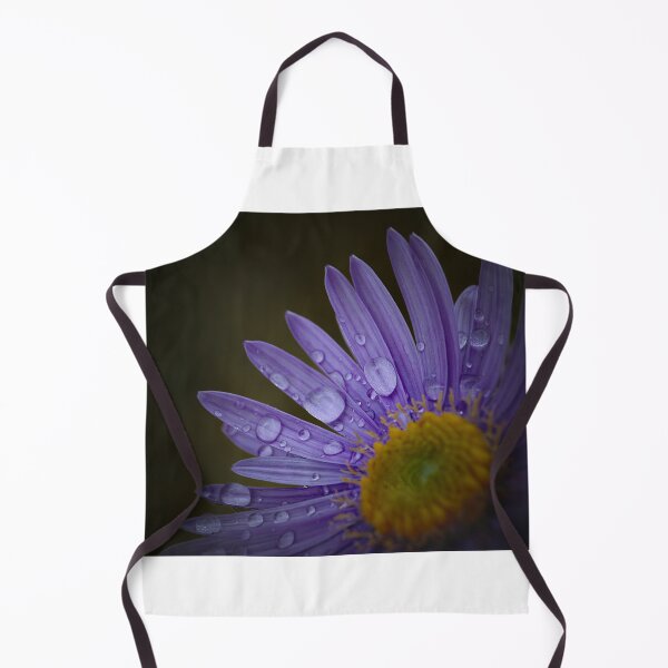 Item preview, Rain drops on Aster flower designed and sold by Cblifeisgood.
