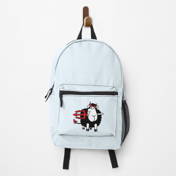 Item preview, Sheep Devil Satan Hell Evil Trident Horns Cool Fun designed and sold by shirt-o-mat.