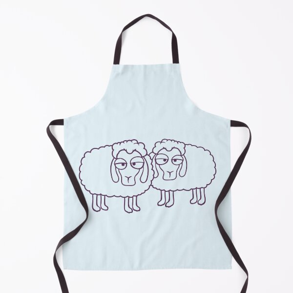 Item preview, 2 Sheep Tired Bored Look Team Sweet Crew Friends designed and sold by shirt-o-mat.