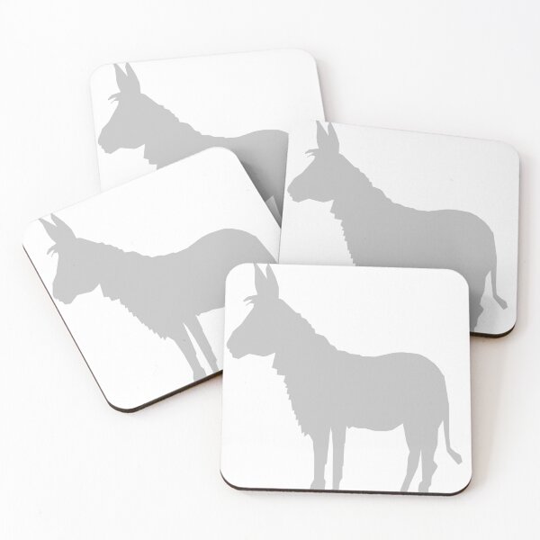 Item preview, Light Grey Donkey designed and sold by The-Happy-Mess.