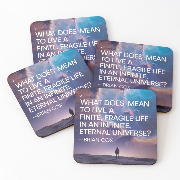 Item preview, Finite Life, Infinite Universe  designed and sold by Interrupt Art.