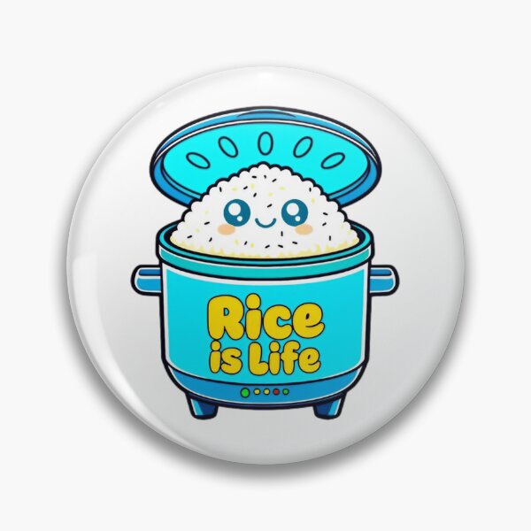 Item preview, Cheerful rice cooker designed and sold by JonysCreativeDesigns.