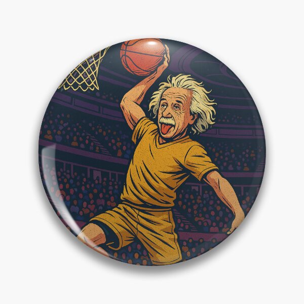 Item preview, Einstein Basketball  designed and sold by 8th Flame.