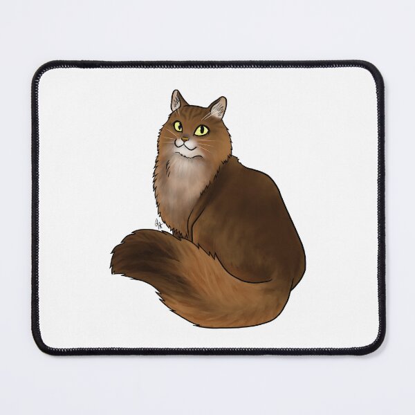 Item preview, Cat - Somali - Brown designed and sold by Jennifer Stolzer.