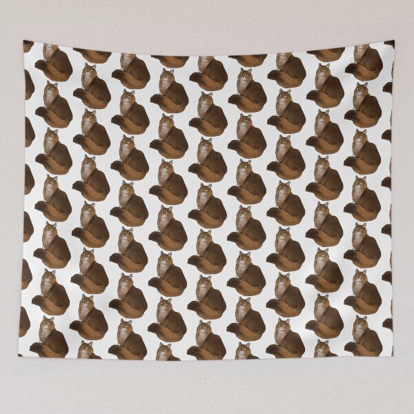 Item preview, Cat - Somali - Brown designed and sold by Jennifer Stolzer.