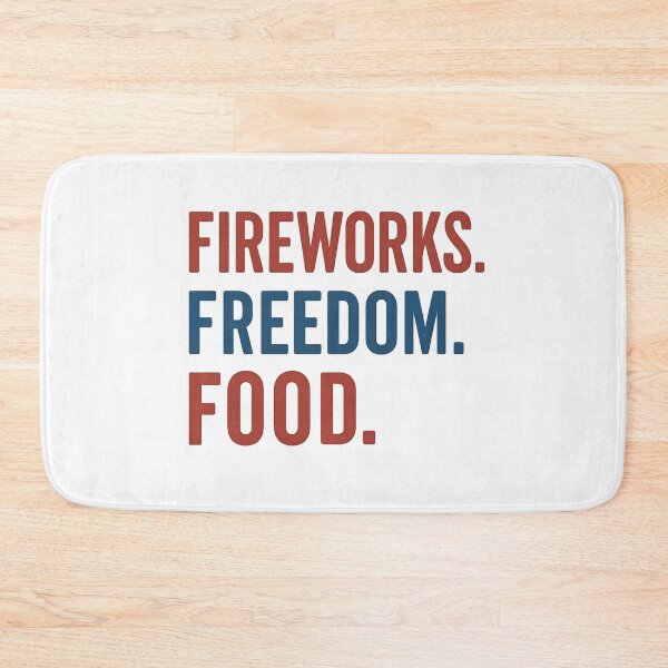 Item preview, Fireworks. Freedom. Food. designed and sold by ALITOPRINCE.