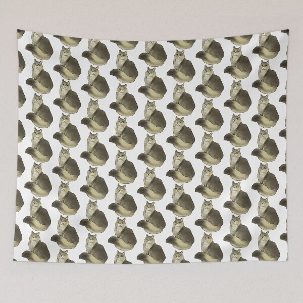 Item preview, Cat - Somali - Yellow designed and sold by Jennifer Stolzer.