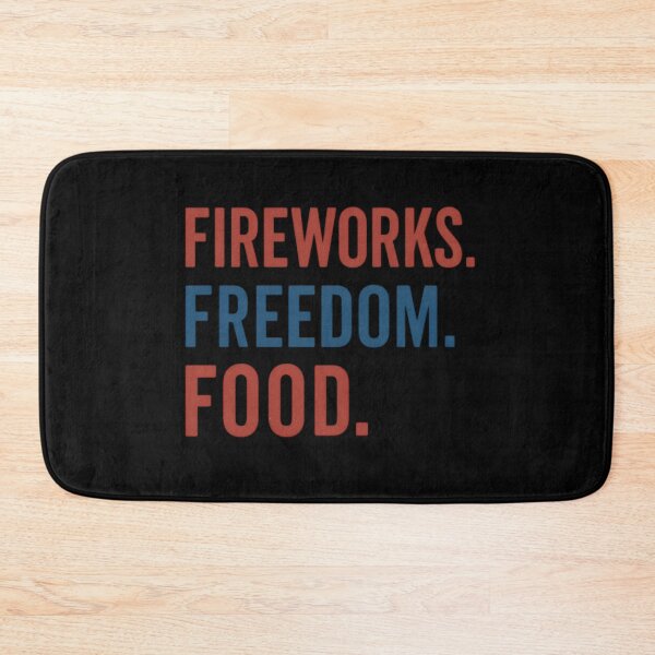 Item preview, Fireworks. Freedom. Food. designed and sold by ALITOPRINCE.