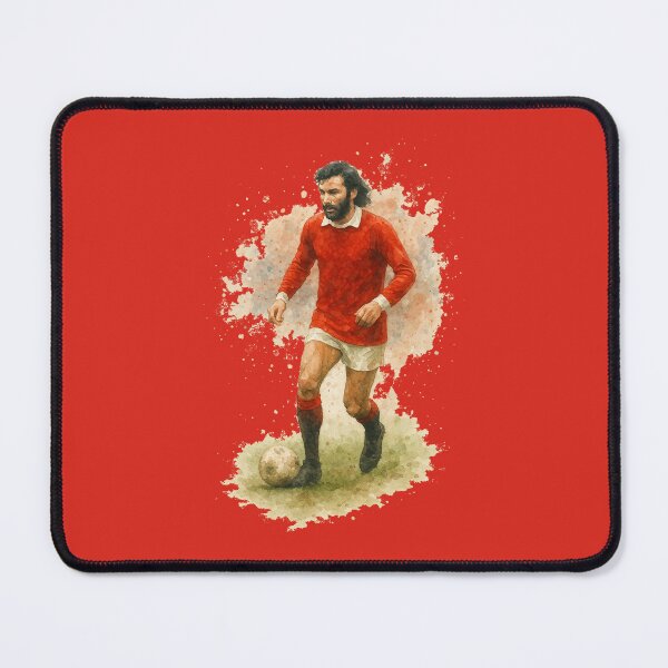 Item preview, George Best - Watercolour designed and sold by curseofkazar.