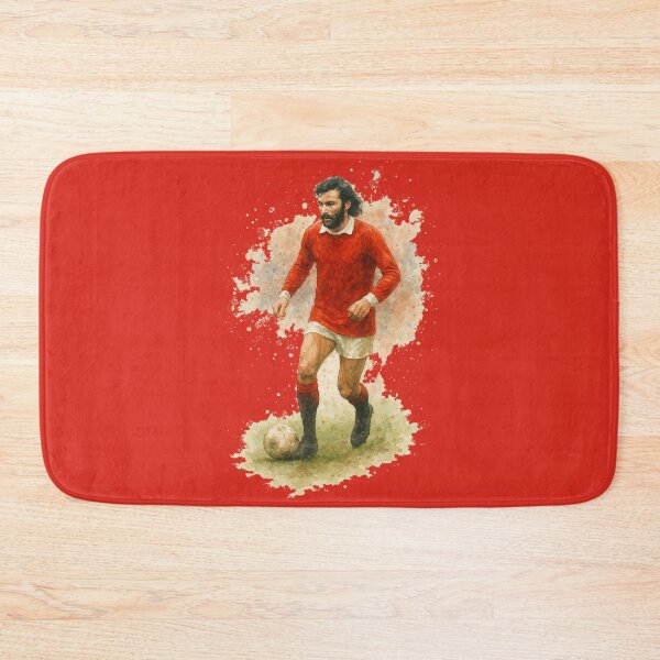Item preview, George Best - Watercolour designed and sold by curseofkazar.