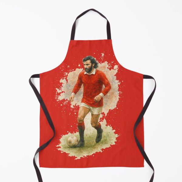 Item preview, George Best - Watercolour designed and sold by curseofkazar.