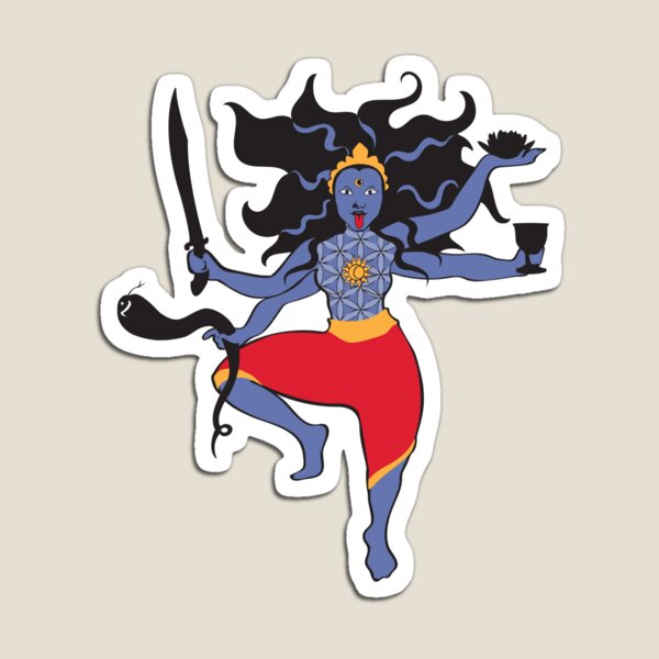 The Goddess Kali Magnet